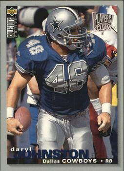 Daryl Johnston Dallas Cowboys 1995 Upper Deck Collector's Choice Player's Club #178